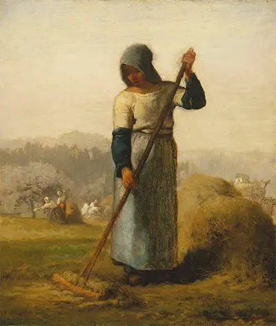 Woman with a Rake Jean-Francois Millet